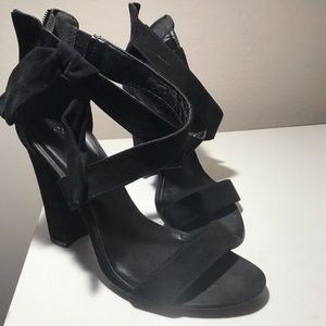 Charlotte Russe Felt Shoes Woman’s High Heel